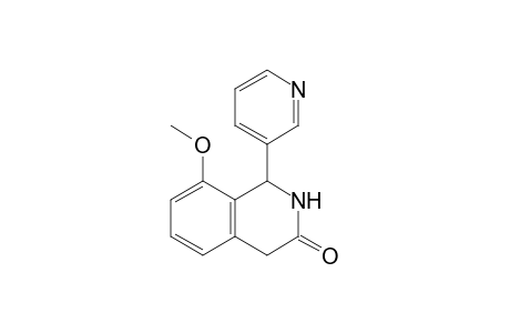 8-methoxy-1-(3-pyridinyl)-2,4-dihydro-1H-isoquinolin-3-one