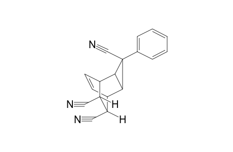 Tricyclo[3.2.2.0(2,4)]non-8-ene-endo-3,exo-6,exo-7-tricarbonitrile, exo-3-phenyl-