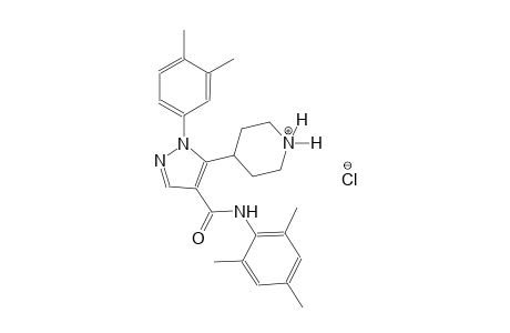 piperidinium, 4-[1-(3,4-dimethylphenyl)-4-[[(2,4,6-trimethylphenyl)amino]carbonyl]-1H-pyrazol-5-yl]-, chloride