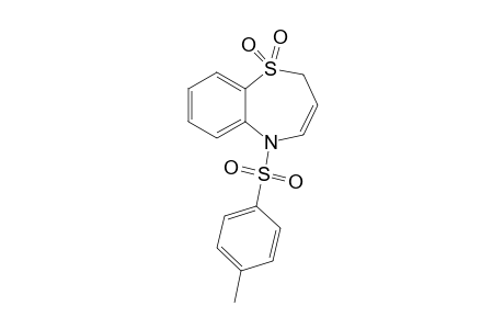5-[(4-Methylphenyl)sulfonyl]-2,5-dihydro-1,5-benzothiazepine 1,1-dioxide