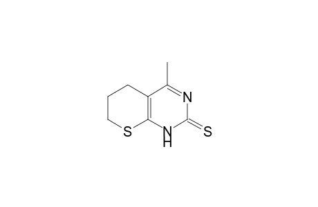 6,7-dihydro-4-methyl-5H-thiopyrano[2,3-d]pyrimidine-2(1H)-thione