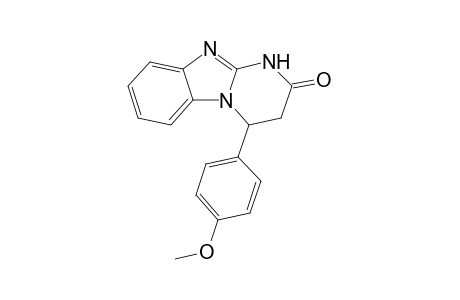 4-(4-Methoxyphenyl)-4,10-dihydro-3H-pyrimido[1,2-a]benzimidazol-2-one