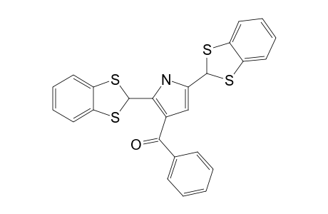 2,5-BIS-(1,3-BENZODITHIOL-2-YL)-3-BENZOYLPYRROLE