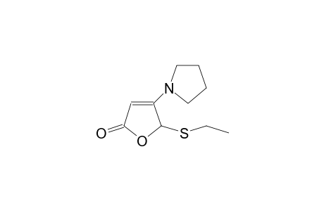 5-(ethylthio)-4-pyrrolidin-1-yl-5H-furan-2-one