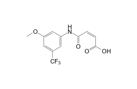 3-[(5-METHOXY-alpha,alpha,alpha-TRIFLUORO-m-TOLYL)CARBAMOYL]MALEIC ACID