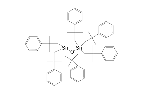 Distannoxane, hexakis(2-methyl-2-phenylpropyl)-