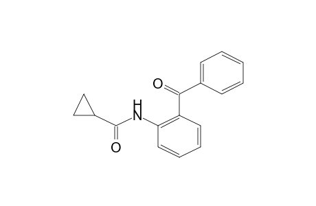 Cyclopropanecarboxamide, N-(2'-benzoylphenyl)-