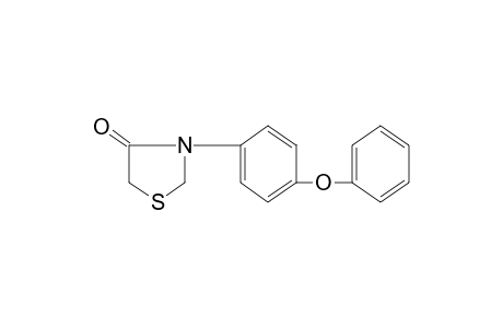 3-(p-PHENOXYPHENYL)-4-THIAZOLIDINONE