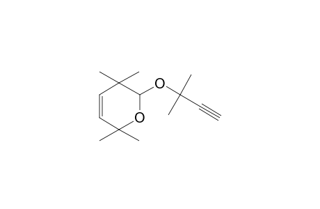 2,2,5,5-tetramethyl-6-(2-methylbut-3-yn-2-yloxy)-6H-pyran