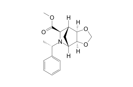 (1R,2R,6S,7R,9R)-8-[(S)-1-Phenylethyl]-3,5-dioxa-8-azatricyclo[5.2.1.0(2,6)]decane-9-carboxylic acid methyl ester