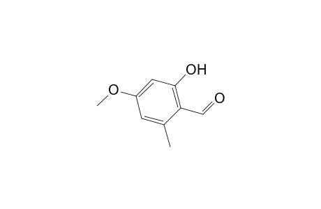 Benzaldehyde, 2-hydroxy-4-methoxy-6-methyl-