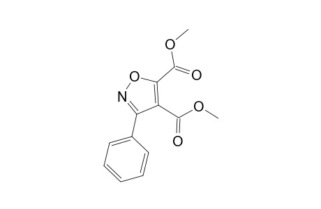 3-phenyl-4,5-isoxazoledicarboxylic acid, dimethyl ester