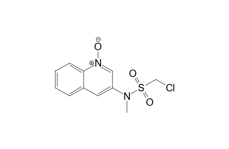 N-Methyl-N-(1-oxo-3-quinolyl)chloromethanesulfonamide