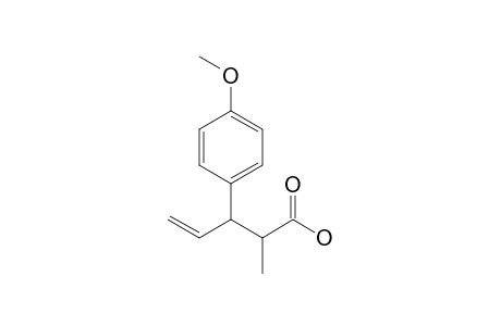 3-(4-Methoxyphenyl)-2-methylpent-4-enoic acid