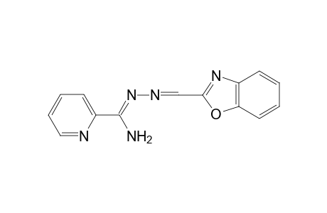 N'-(1,3-benzoxazol-2-ylmethylidene)pyridine-2-carbohydrazonamide