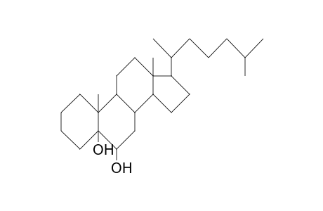 5a-Cholestane-5a,6a-diol