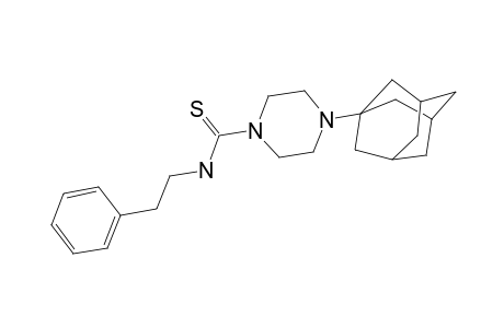 1-piperazinecarbothioamide, N-(2-phenylethyl)-4-tricyclo[3.3.1.1~3,7~]dec-1-yl-