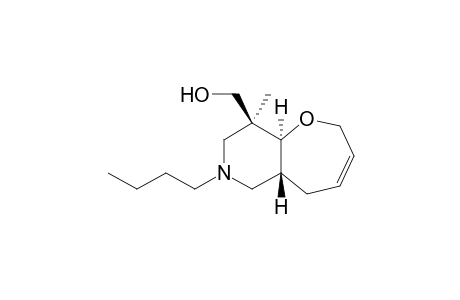 ((5aR*,9S*,9aS*)-7-Butyl-9-methyl-2,5,5a,6,7,8,9,9a-octahydrooxepino[3,2-c]pyridin-9-yl)methanol