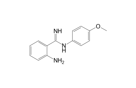 (Z)-2-Amino-N-(4-methoxyphenyl)benzamidine