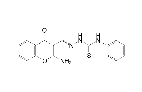 2-[(2-aminochromon-3-yl)methylidene]-N-phenylhydrazine carbothioamide