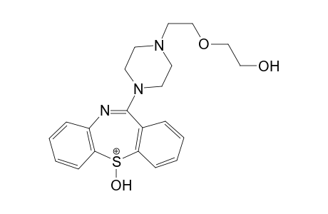 Quetiapine-M (sulfoxide-) MS2