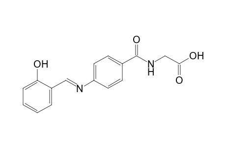 p-(Salicylideneamino)hippuric acid