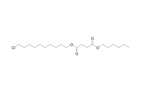 Succinic acid, 10-chlorodecyl hexyl ester