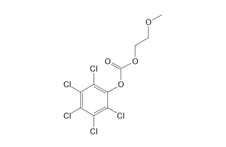 carbonic acid, 2-methoxyethyl pentachlorophenyl ester