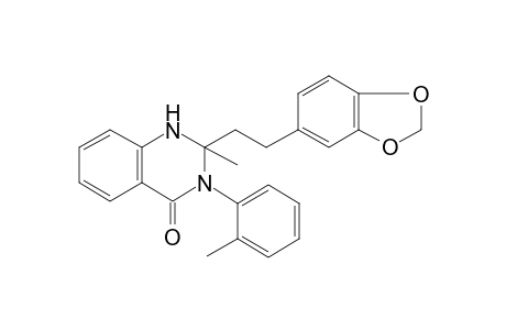 2-Homopiperonyl-2-methyl-3-(o-tolyl)-1H-quinazolin-4-one