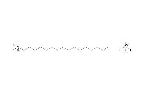 hexadecyltrimethylammonium tetrafluoroborate(1-)