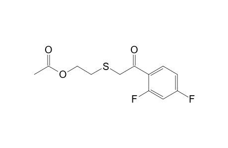 ALPHA-[(BETA'-ACETOXYETHYL)-THIO]-2',4'-DIFLUORO-ACETOPHENONE