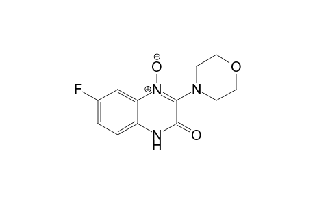 6-Fluoro-3-morpholin-4-ylquinoxalin-2(1H)-one 4-Oxide