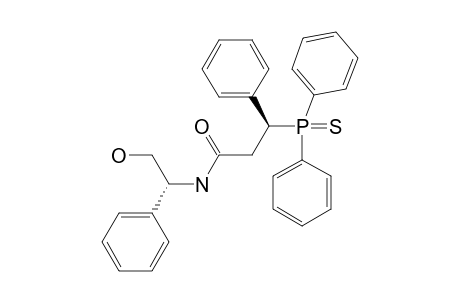 (3-S,1'-S)-3-Diphenylphosphinothioyl-N-(2'-hydroxy-1'-phenyl)-ethyl-3-phenylpropanamide