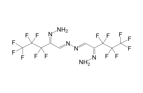 3,3,4,4,5,5,5-HEPTAFLUORO-2-KETOPENTANALAZINE BISHYDRAZONE