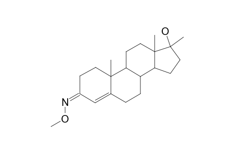 17.ALPHA.-METHYLANDROST-4-ENE-17.BETA.-OL-3-ONE(3-O-METHYLOXIME)