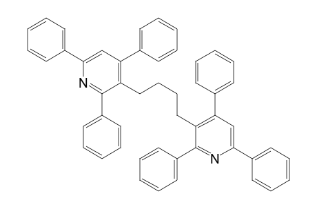 3,3'-tetramethylenebis[2,4,6-triphenylpyridine]