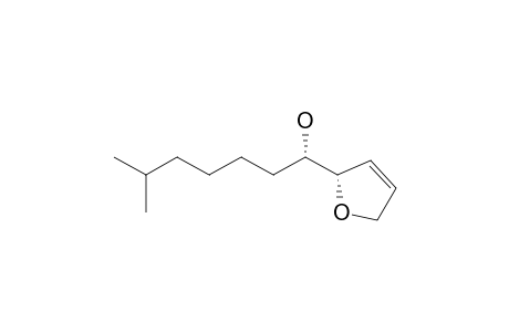 (1S)-1-[(2S)-2,5-dihydrofuran-2-yl]-6-methyl-1-heptanol