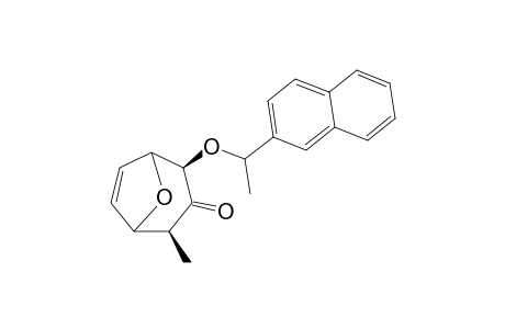 2.beta.-(1-Naphth-2-ylethoxy)-4.beta.-methyl-8-oxabicyclo[3.2.1]oct-6-en-3-one