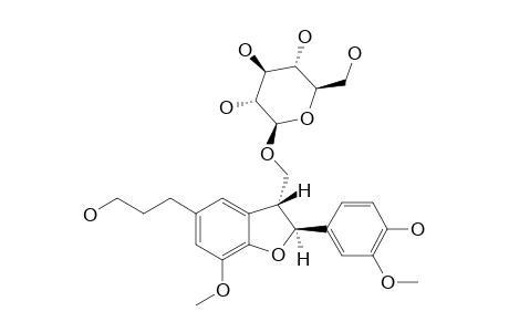 (+)-DIHYDRODEHYDRODICONIFERYL-ALCOHOL-9-O-BETA-D-GLUCOPYRANOSIDE