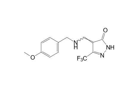 4-{[(p-methoxybenzyl)amino]methylene}-3-(trifluoromethyl)-2-pyrazolin-5-one