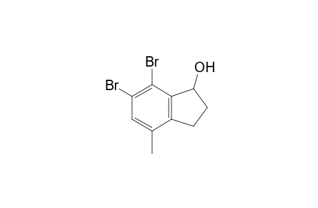 6,7-dibromo-4-methyl-indan-1-ol