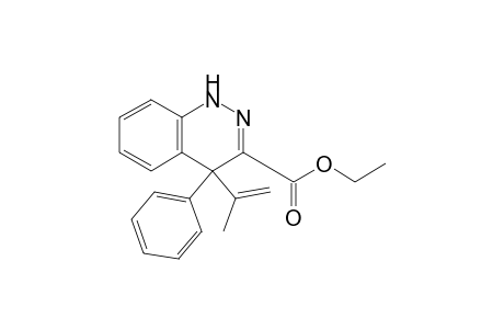 4-(1-Methylethenyl)-4-phenyl-1H-cinnoline-3-carboxylic acid ethyl ester