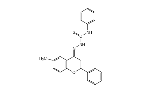 6-methylflavanone, 4-phenyl-3-thiosemicarbazone