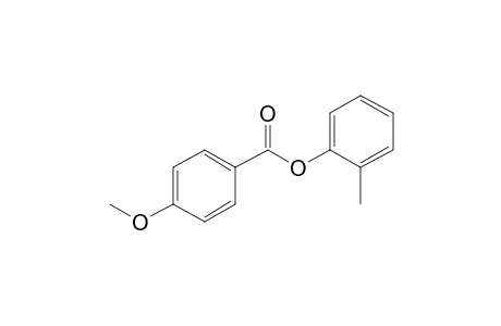 p-Methoxybenzoic acid, 2-methylphenyl ester