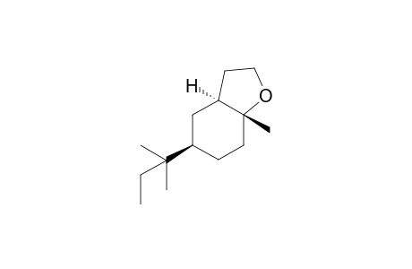 (3as,5R,7ar)-5-(1,1-Dimethylpropyl)octahydro-7A-methyl-1-benzofuran