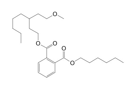 Phthalic acid, hexyl 3-(2-methoxyethyl)octyl ester