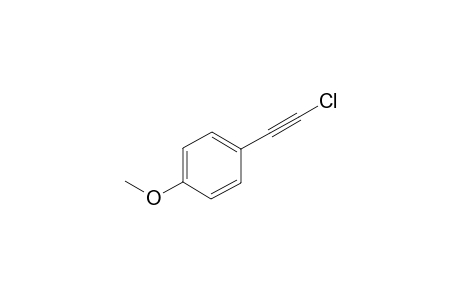 1-(2-chloroethynyl)-4-methoxybenzene
