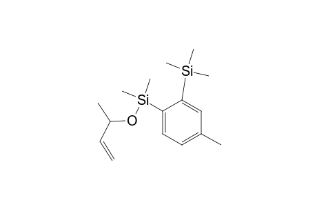 Silane, dimethyl[(1-methyl-2-propenyl)oxy][4-methyl-2-(trimethylsilyl)phenyl]-