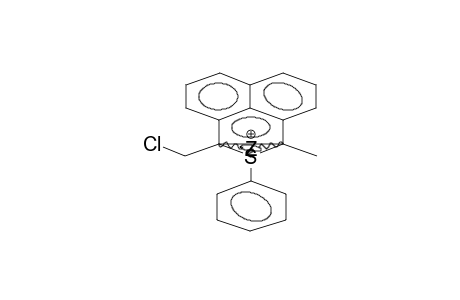 1,2-PHENYLSULPHONIO-1-CHLOROMETHYL-2-METHYLACENAPHTHYLENE CATION