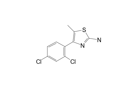 4-(2,4-Dichlorophenyl)-5-methyl-2-thiazolamine